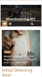 Mobile Screenshot of metal-detecting.net